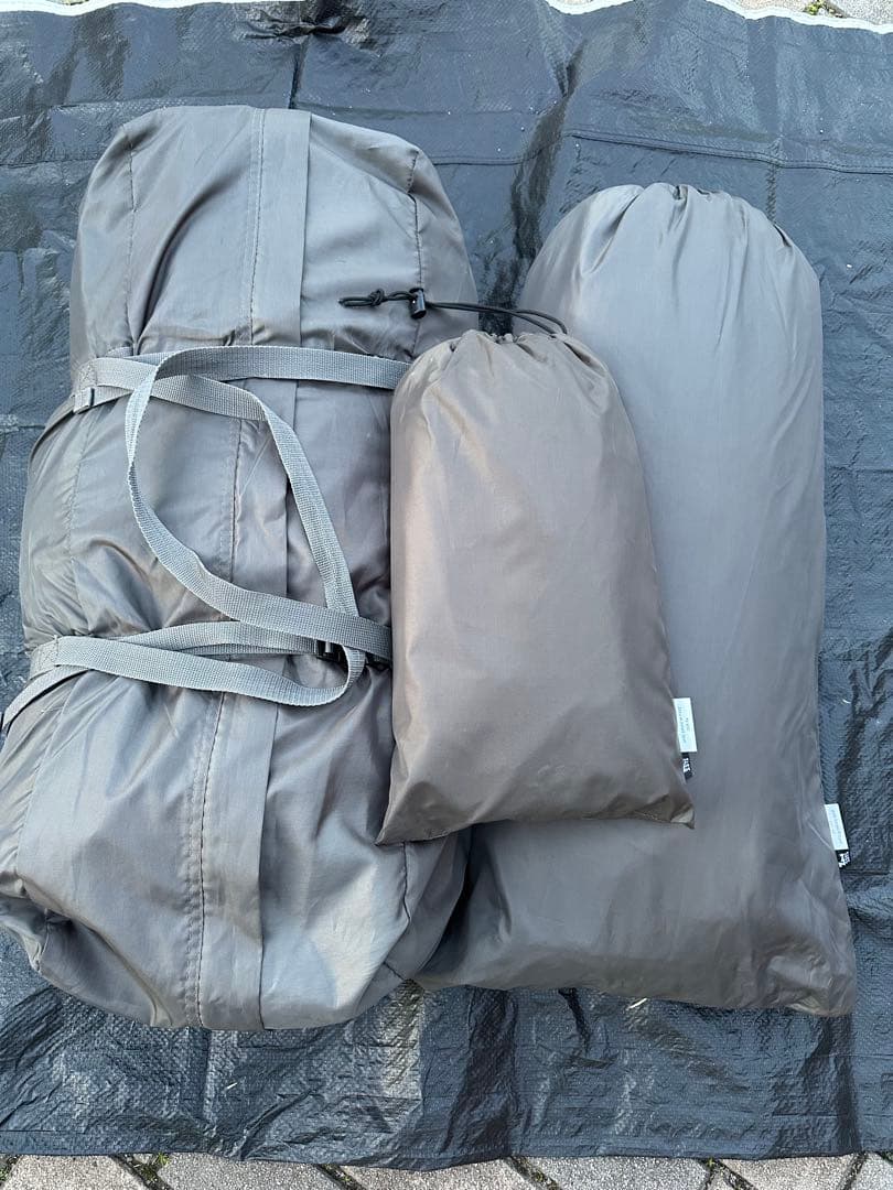 ゼクーM インナーテント、グランドシート、フットプリント付き　ゼインアーツ