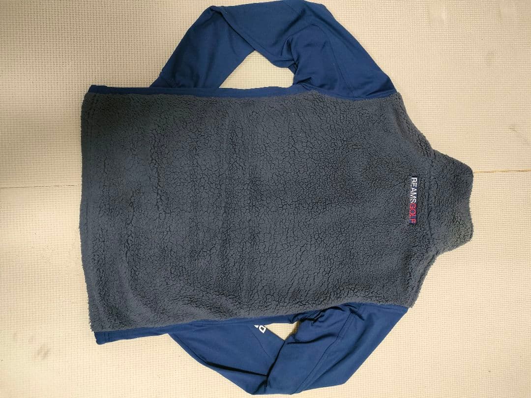 BEAMS GOLF ビームスゴルフ フリース切替 ジャケット S ネイビー