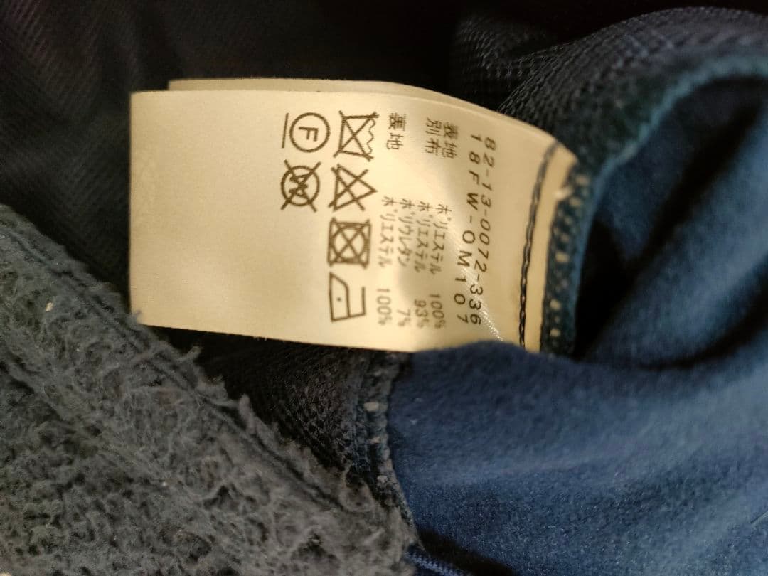 BEAMS GOLF ビームスゴルフ フリース切替 ジャケット S ネイビー