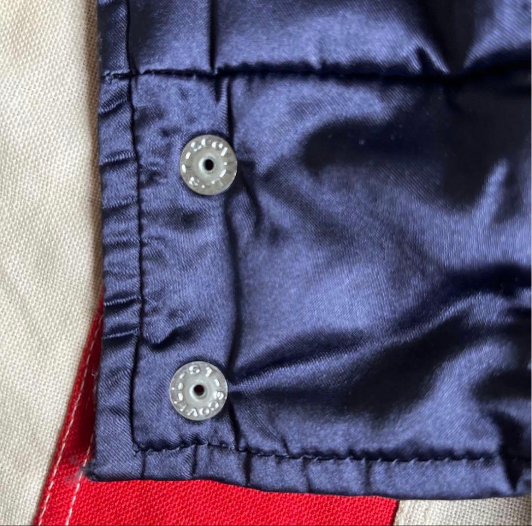 00s ビンテージ UNISHINE ヤンキース ナイロン スタジャン M 紺