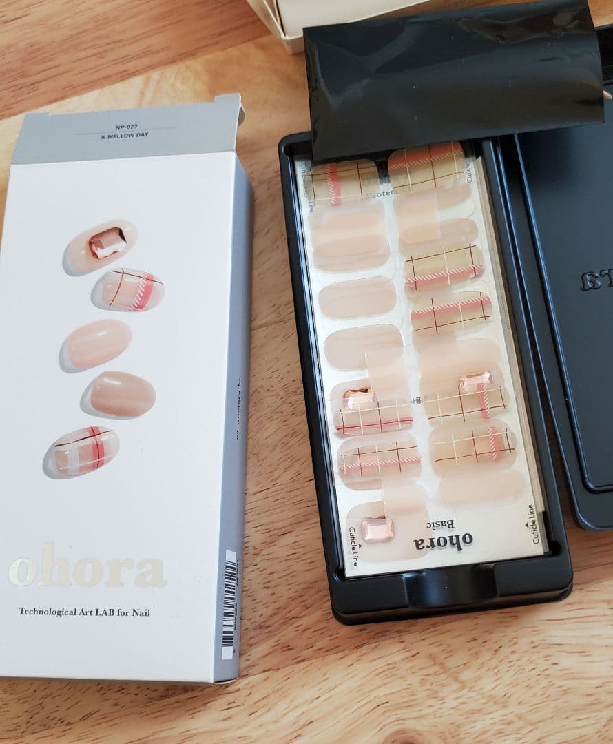 ohora ジェルネイルシール セット　スターターキット　トップコート付　初心者