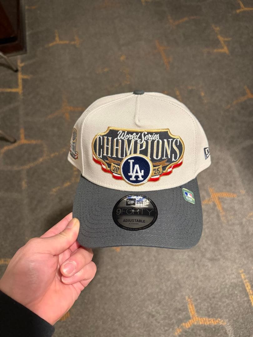 ドジャース　ワールドチャンピオンキャップ　2025