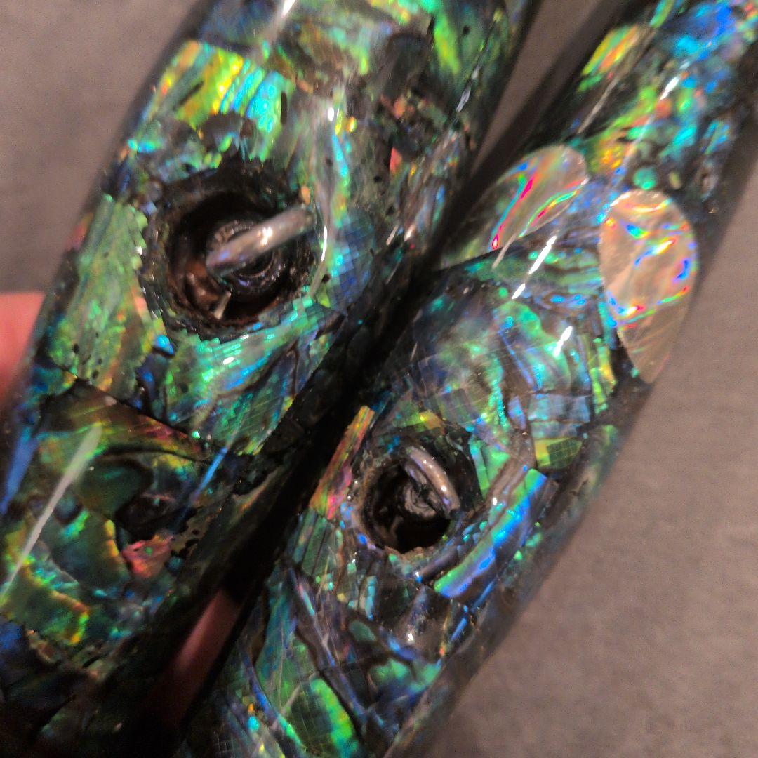 貝田ルアー　トランペット　170 230 新品　未使用　前面　アワビ