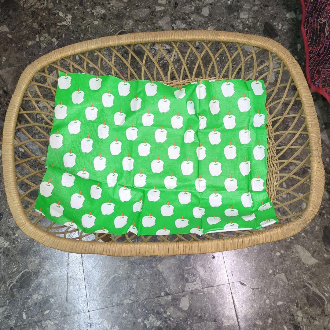 昭和レトロ脱衣かご　　古道具家具　籐ラック