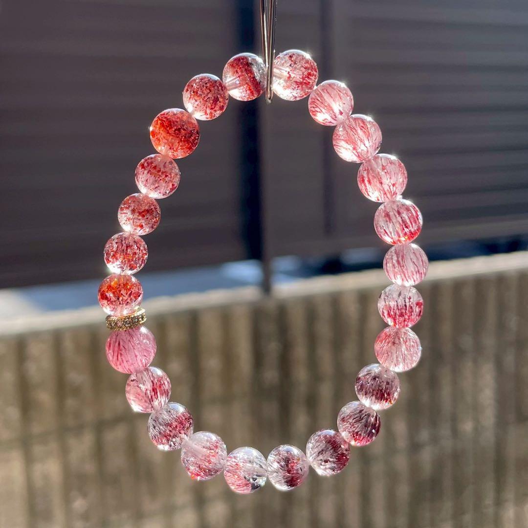 颯*い様 スーパーセブン　レピドクロサイト　ブレスレット