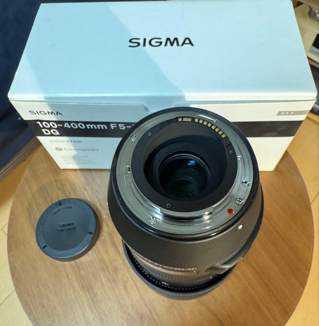 SIGMA 100-400mm F5-6.3 DG キャノン　EFマウント　美品