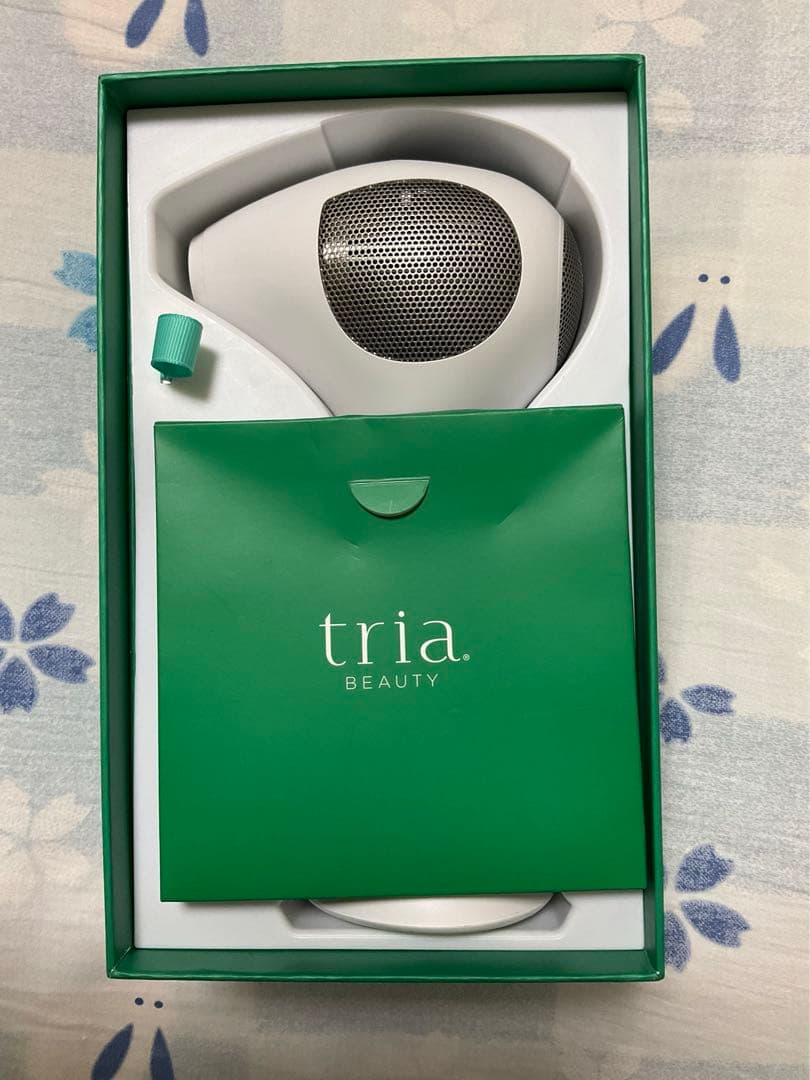 美品】tria トリア 4X パーソナルレーザー脱毛器 グリーン