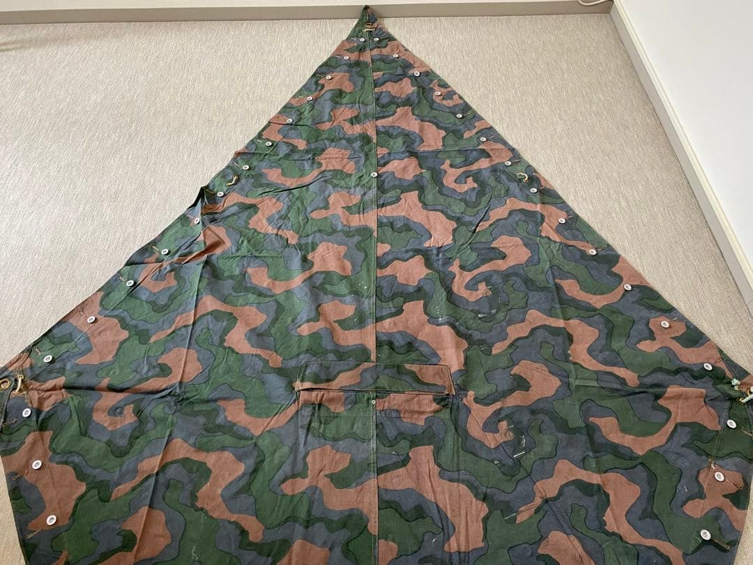 USED・良品】希少 ノルウェー軍幕 カモ2 - メルカリ