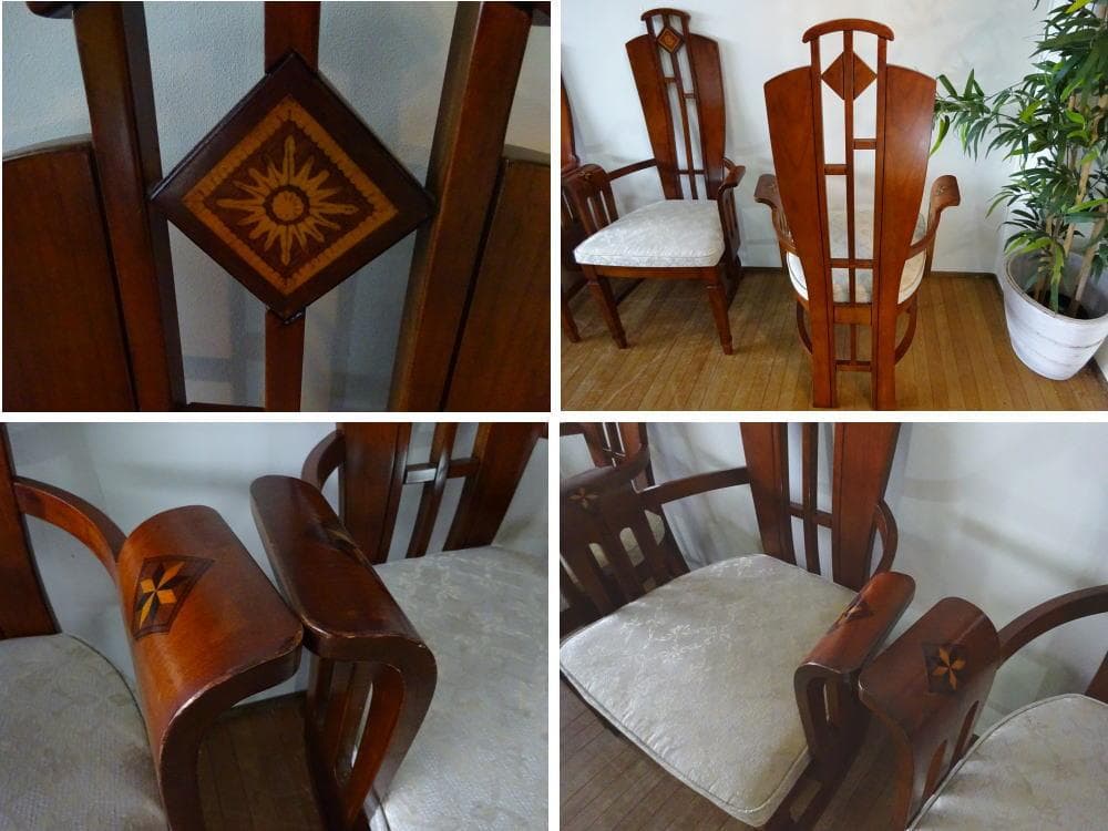 シズリン様専用 IBセレクションクラシック 象嵌 オーバル 食卓5点