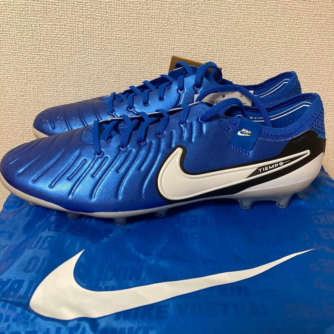 NIKE ティエンポレジェンド10エリート AG-PRO 25.5㎝ 人工芝　青