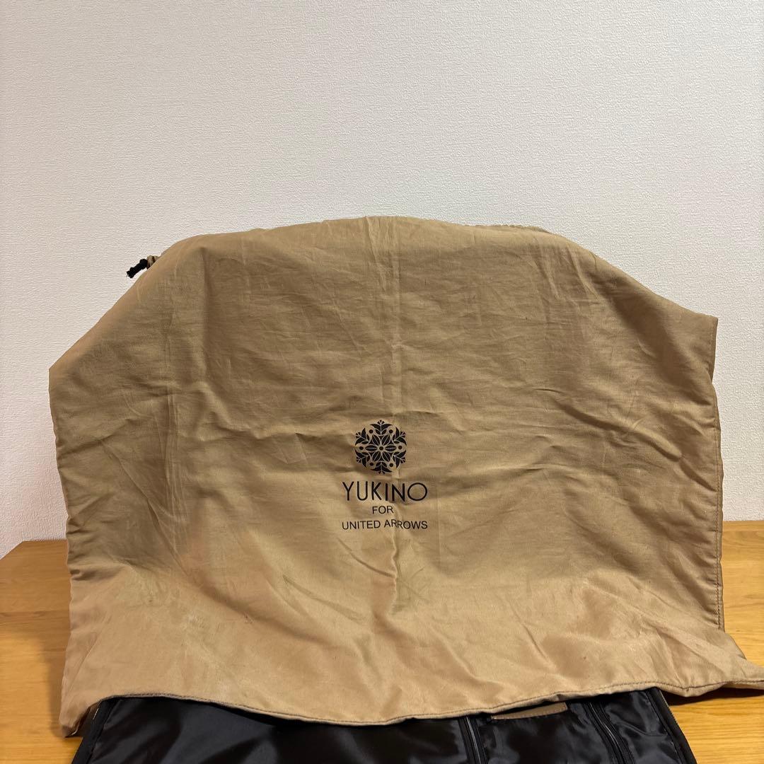 ユナイテッドアローズ　YUKINO キャリーバッグ　スーツケース　レザー