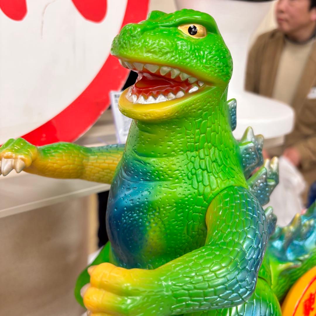 昭和レトロ マルサン 東宝チャンピオンまつり ジャイアント ゴジラ ソフビ怪獣
