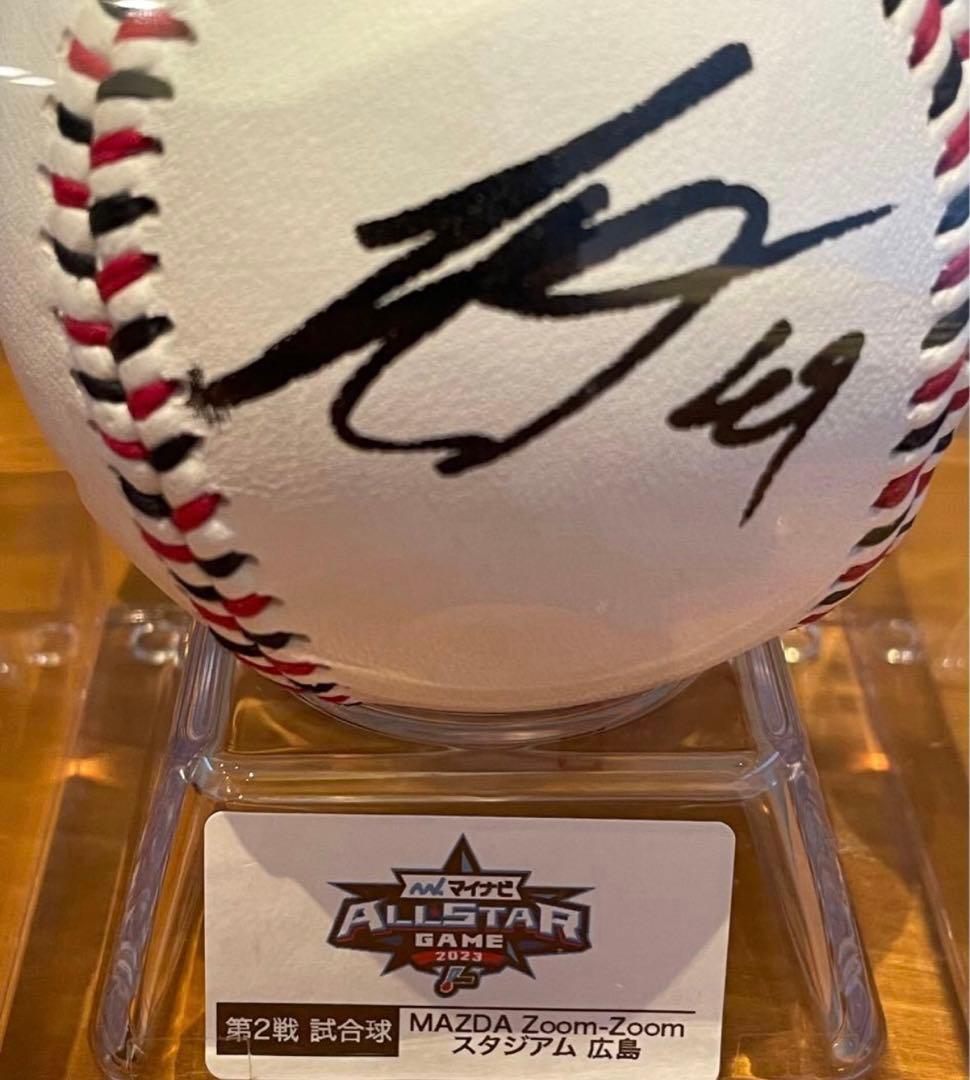大竹耕太郎選手　マイナビオールスターゲーム2023 直筆サインボール タイガース