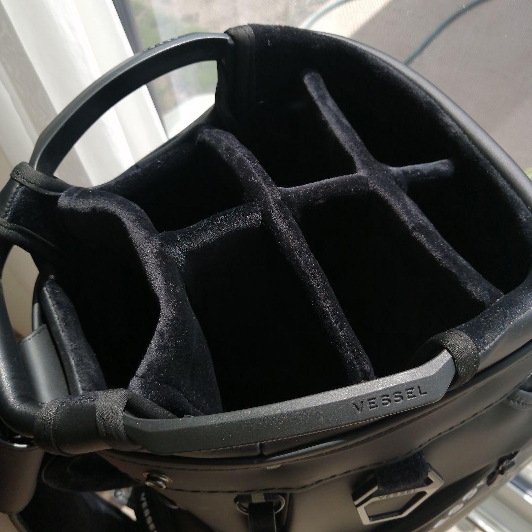 ざ*ゅ様 Vessel ブラック キャディバッグ