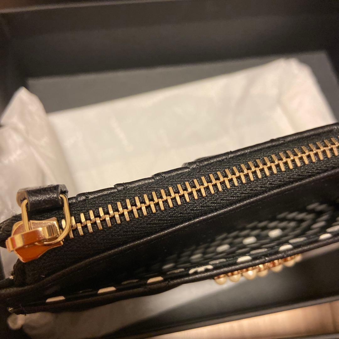 シャネルフラグメントケース♡人気黒♡限定ロゴ♡レアパール♡未使用