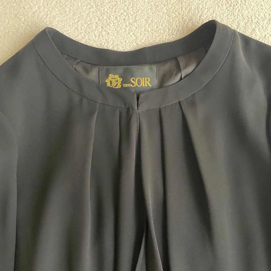 【週末セール】新品　東京ソワール　ワンピース　定価4.7万円　11号
