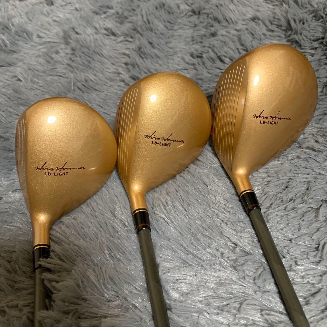 レア！ホンマ　BIG-LB ドライバー 4星　右利き　メンズセット　K18