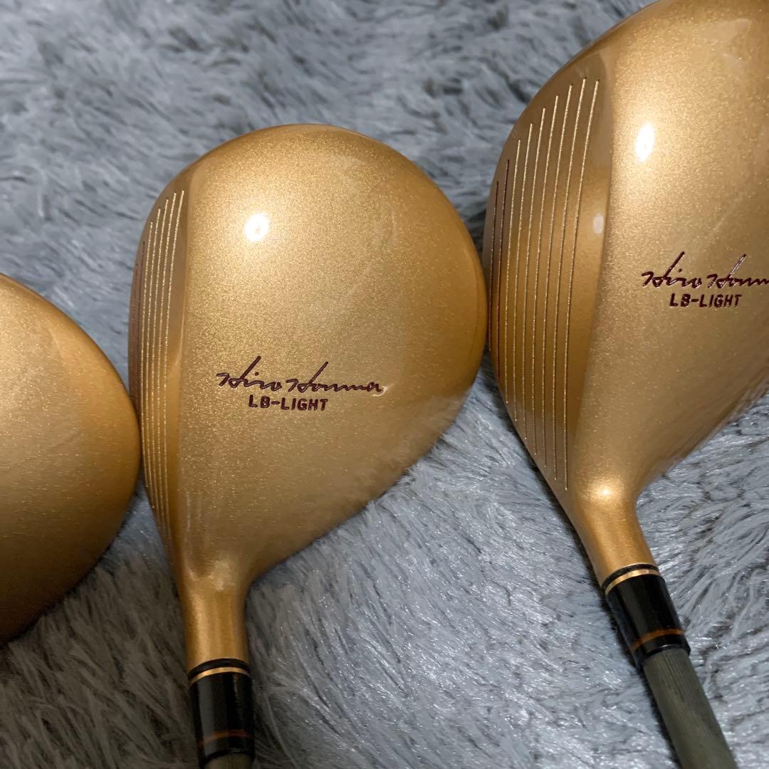 レア！ホンマ　BIG-LB ドライバー 4星　右利き　メンズセット　K18