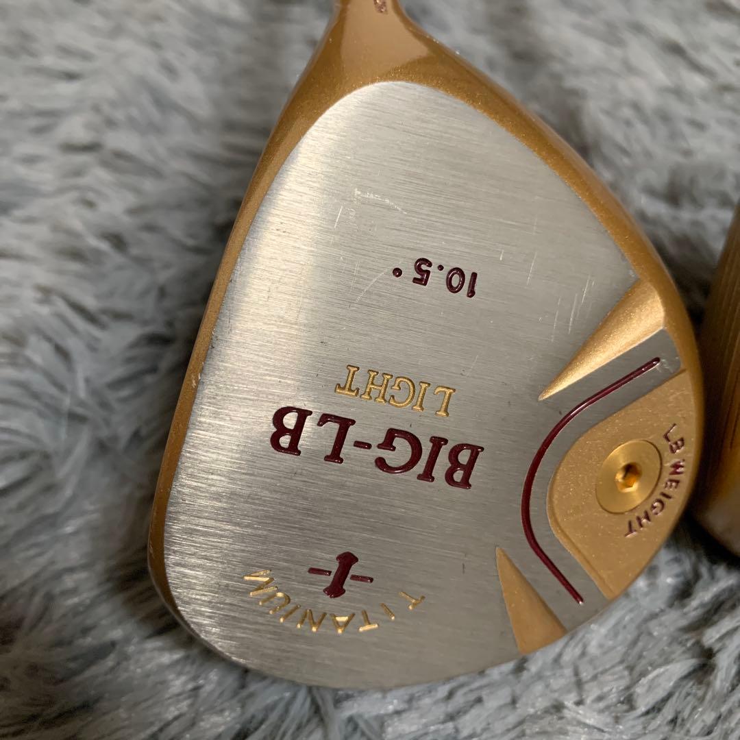 レア！ホンマ　BIG-LB ドライバー 4星　右利き　メンズセット　K18