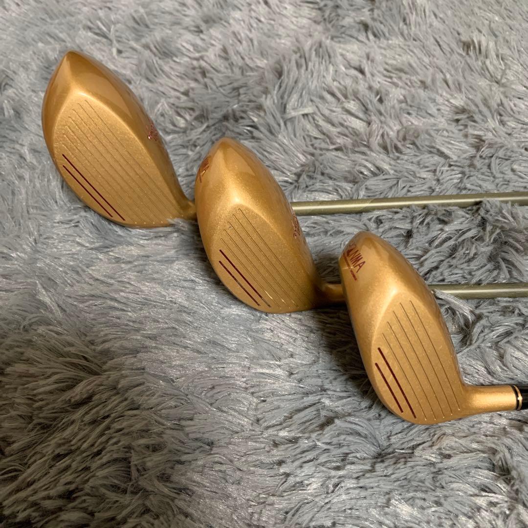 レア！ホンマ　BIG-LB ドライバー 4星　右利き　メンズセット　K18