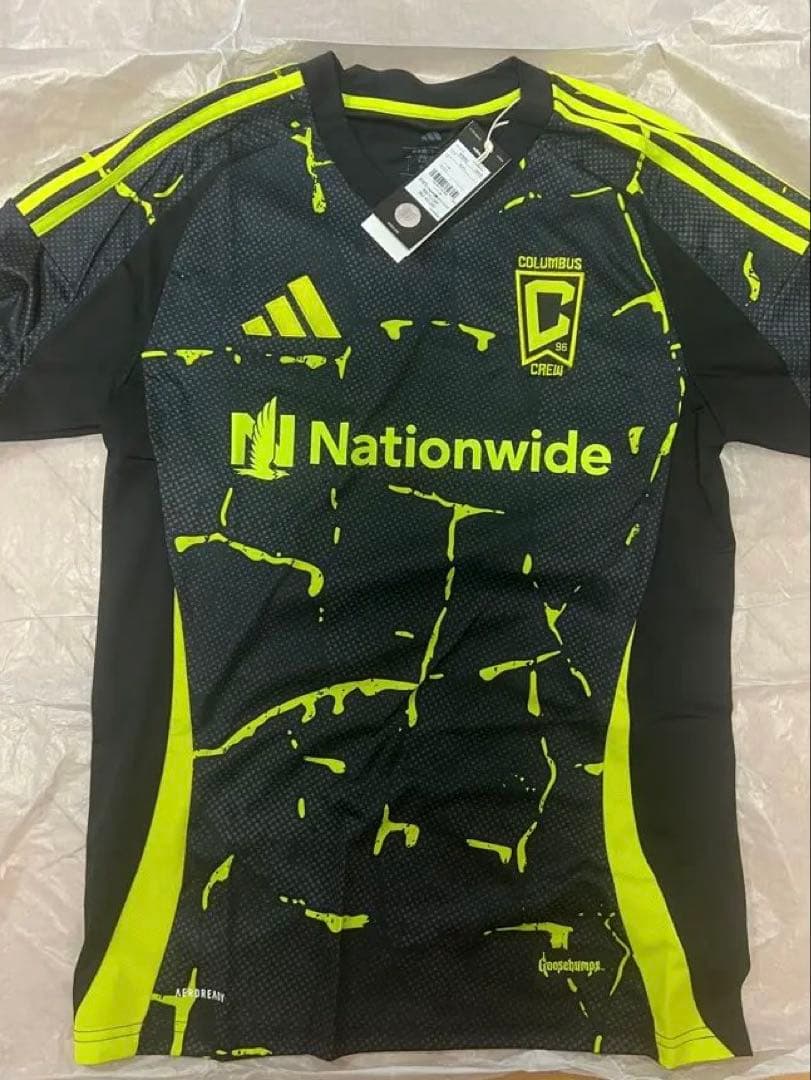 コロンバスクルー 2025 ユニフォーム アウェイ 半袖 レプリカ　Lサイズ