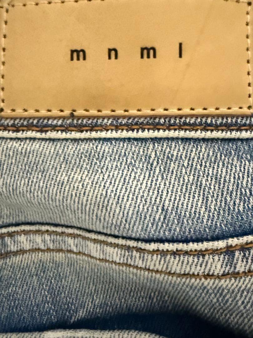 mnml ミニマル ✕214 SKINNY DENIM スキニーデニム 32