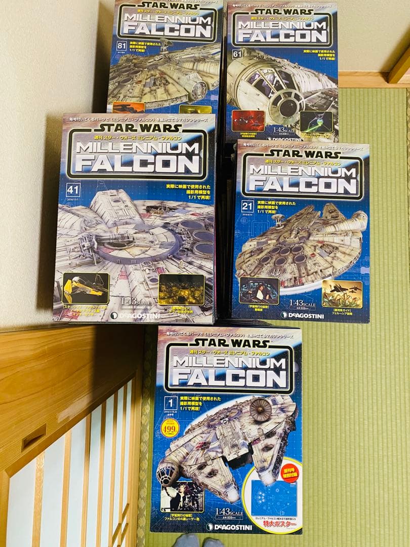 スターウォーズミレニアムファルコンコレクション全巻セット1〜100号&特典2点付