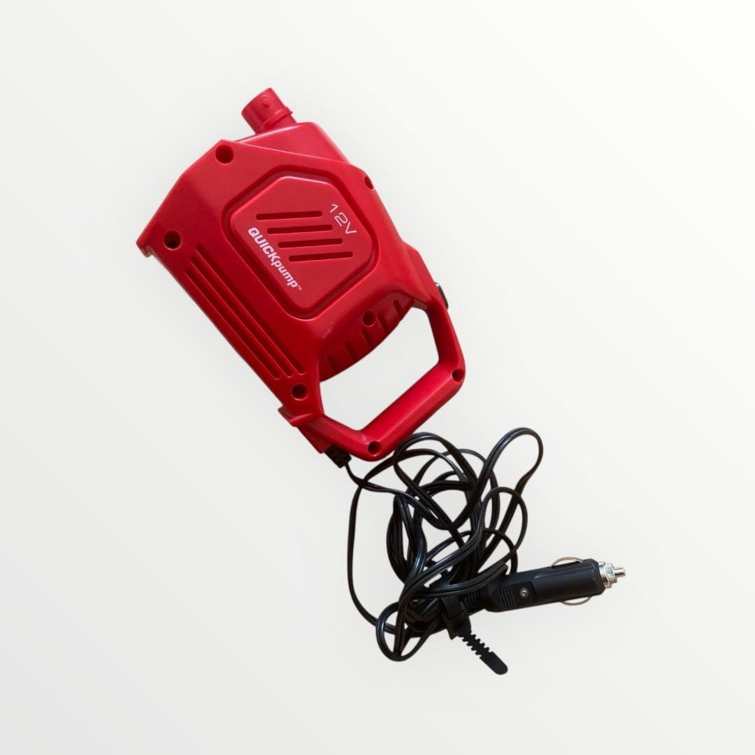 Coleman エアマットレス 緑+12VDC電源専用ハイパワーポンプ