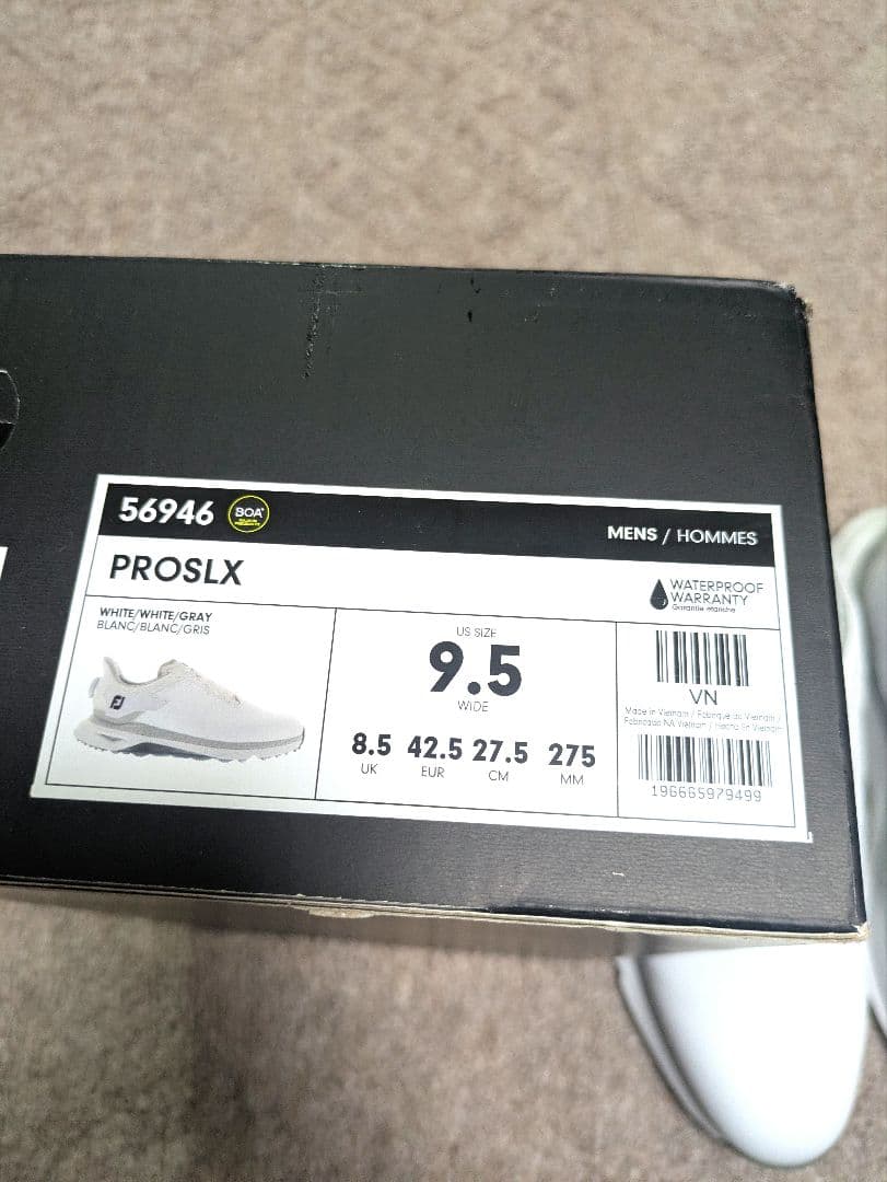 極美品 【FootJoy】 フットジョイ PRO SLX BOA　ゴルフシューズ