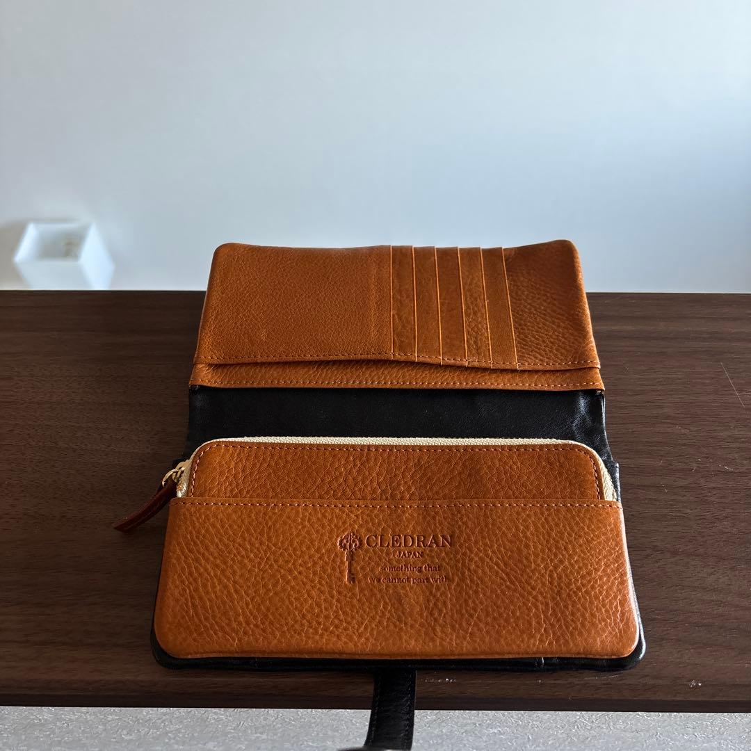 ◻️クレドラン◻️ADORE WALLET L ブラック