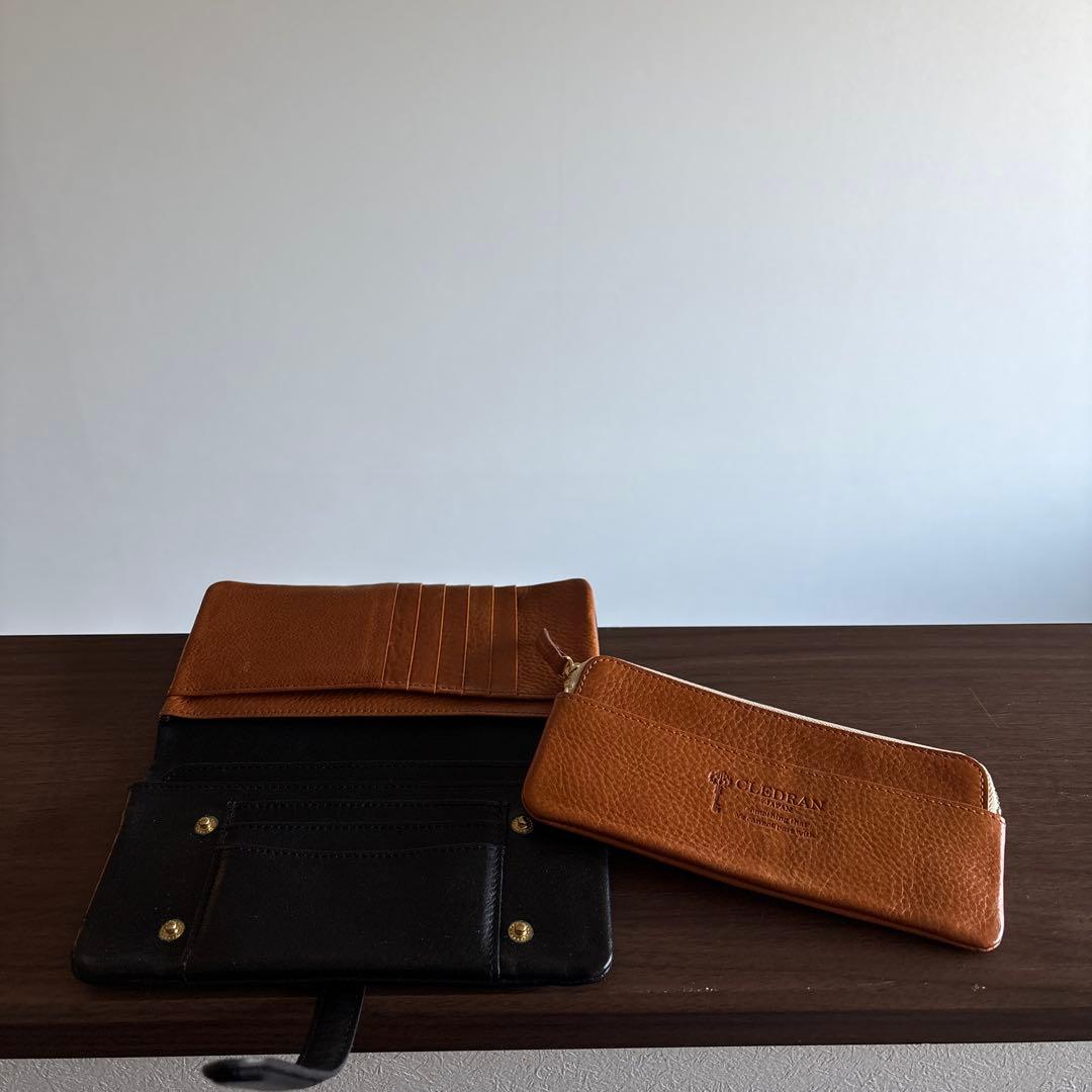 ◻️クレドラン◻️ADORE WALLET L ブラック