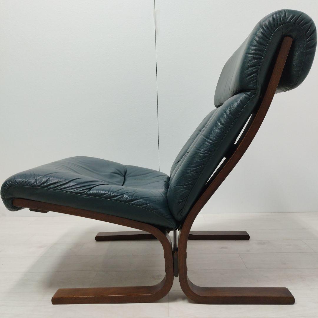 ③富士ファニチャー 北欧デザイン ハイバックソファ 曲げ木