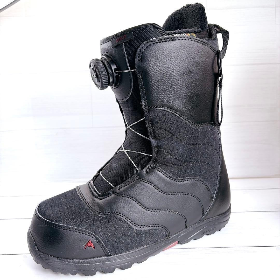 美品　Burton Mint Boa WIDE 25cm バートン　ミント　ボア