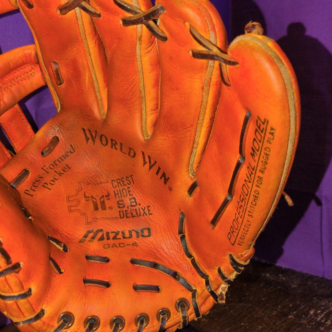 ポ*ム様 超レア 硬式用 ミズノ ワールドウィン GAC-4 - メルカリ