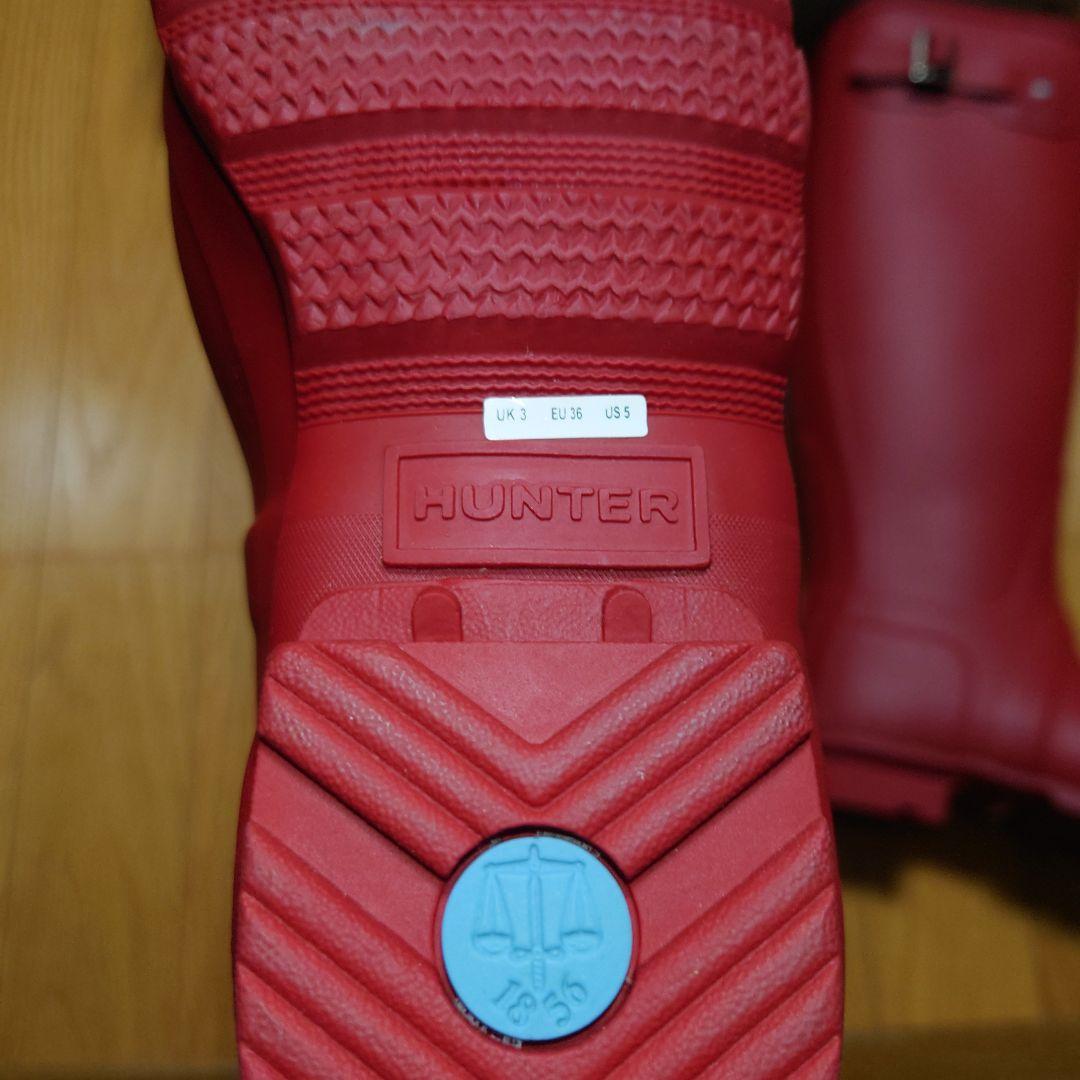 新品！未使用！ HUNTER レインブーツ ロングブーツ ハンター