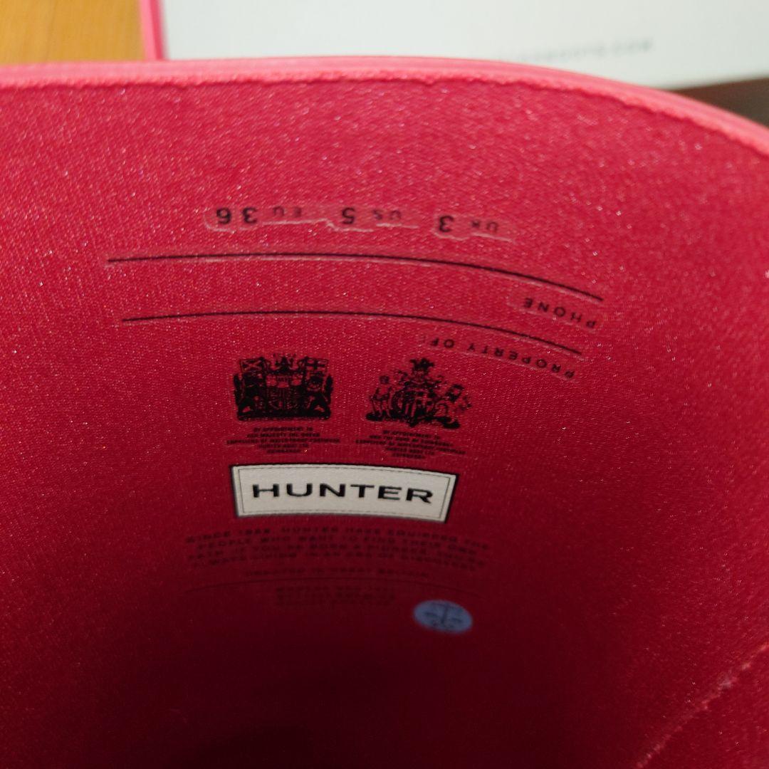 新品！未使用！ HUNTER レインブーツ ロングブーツ ハンター