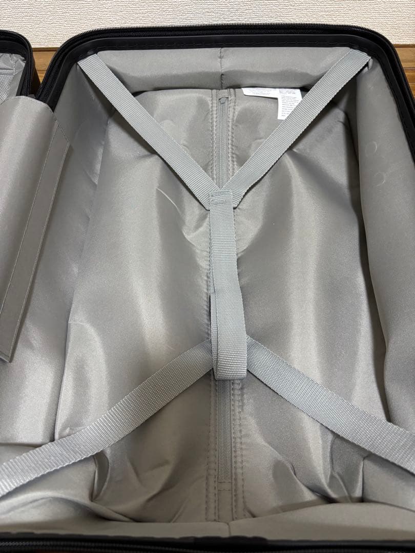 【DAI】無印良品 キャリーケース 36L 機内持込可 ネイビー