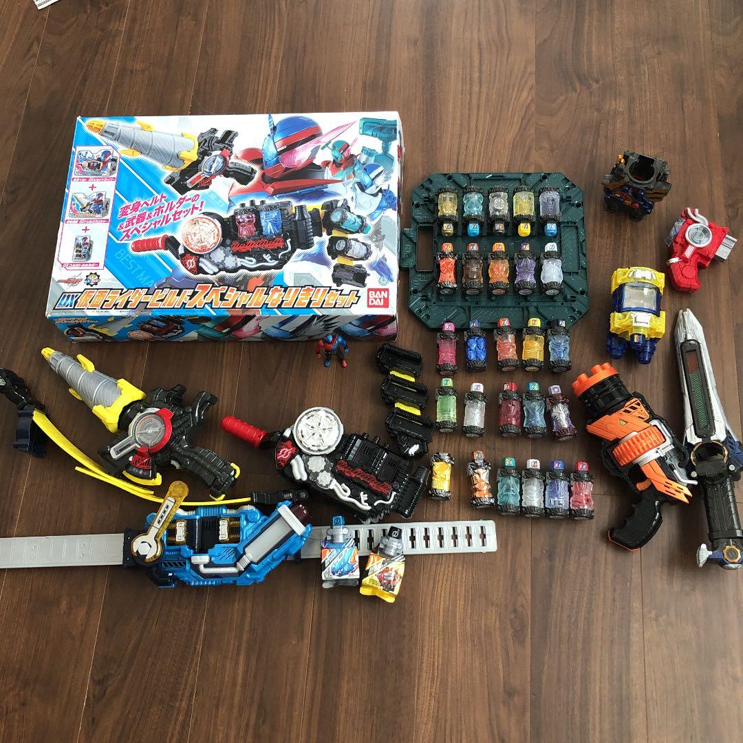 仮面ライダービルド スペシャルなりきりセット 他いろいろ Amazon | DX仮面ライダービルド スペシャルなりきりセット ＜セット