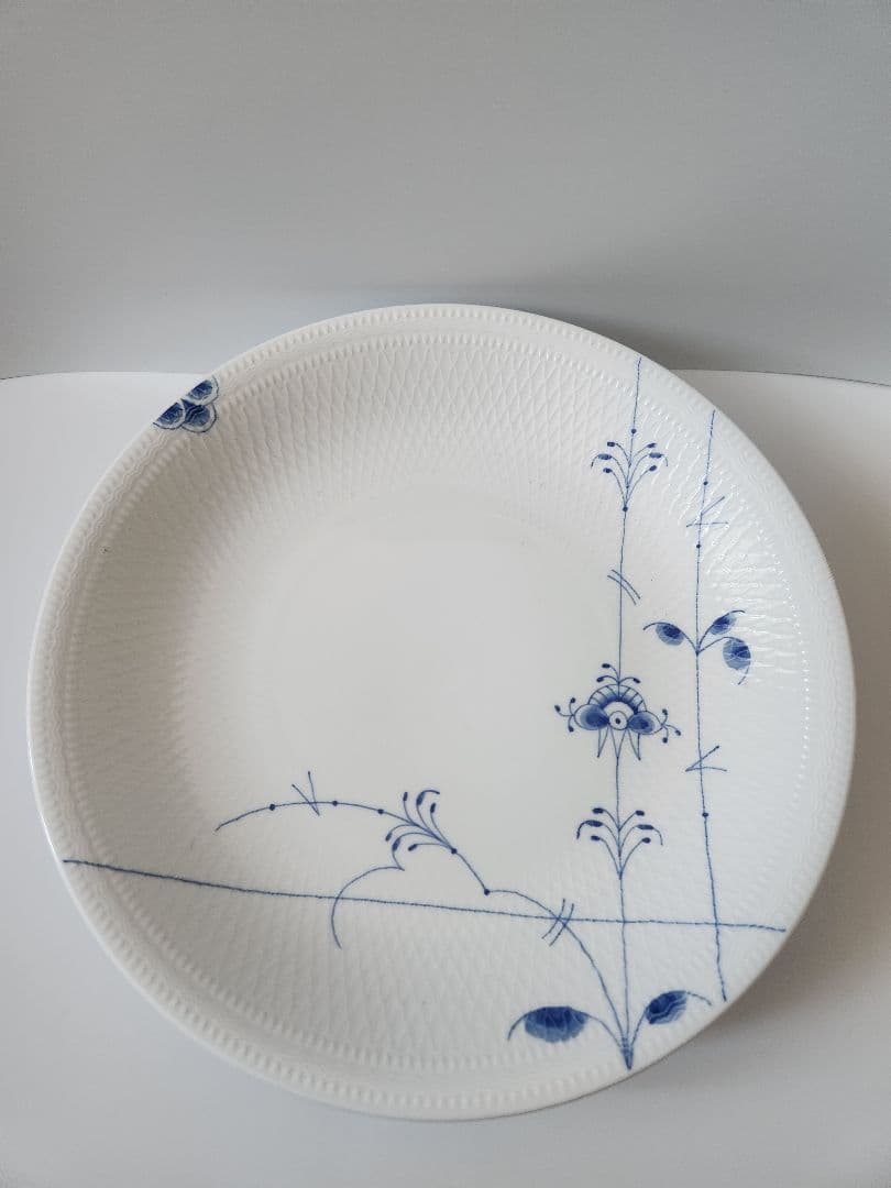 ロイヤルコペンハーゲン ブルーパルメッテ 約30cm 大皿 - メルカリ