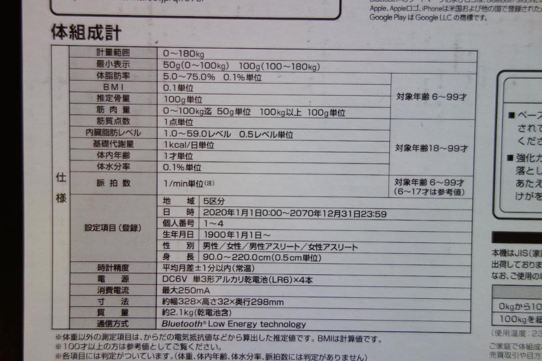 新品•未開封 タニタ 体重計/体組成計 インナースキャンデュアル RD-915L