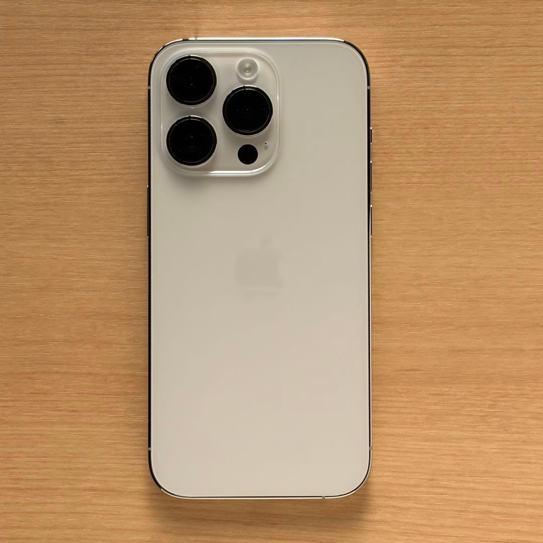 【美品】Apple iPhone14pro 256G シルバー バッテリー88%
