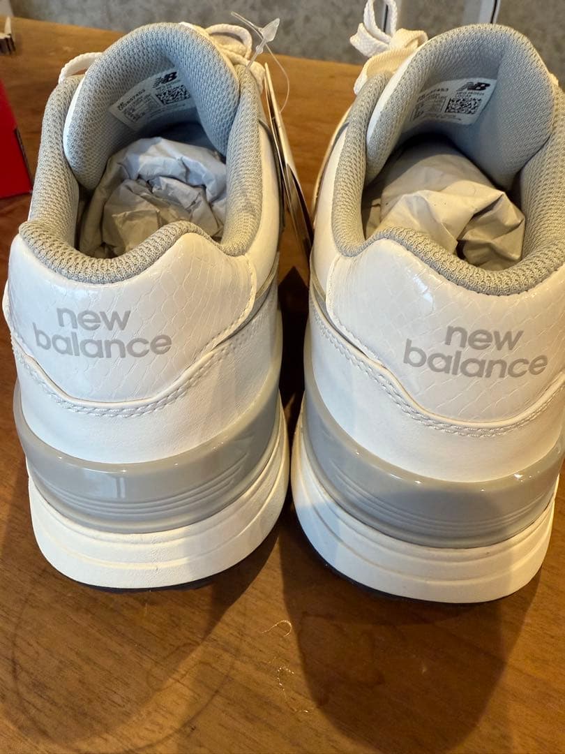 New Balance ホワイト/グレー ゴルフ用スニーカー