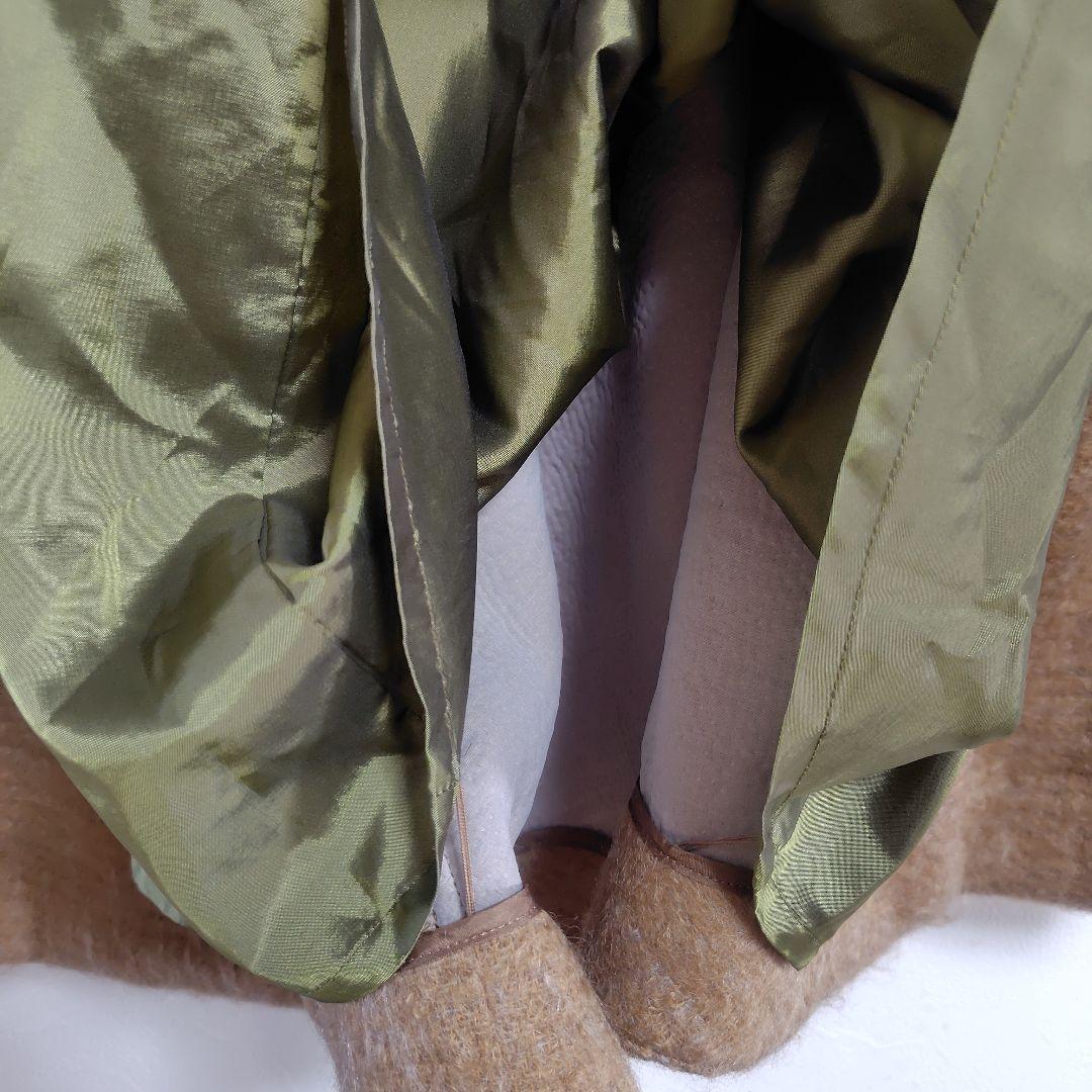 美品 シビラ Sybilla モヘヤ フード付き ポンチョ