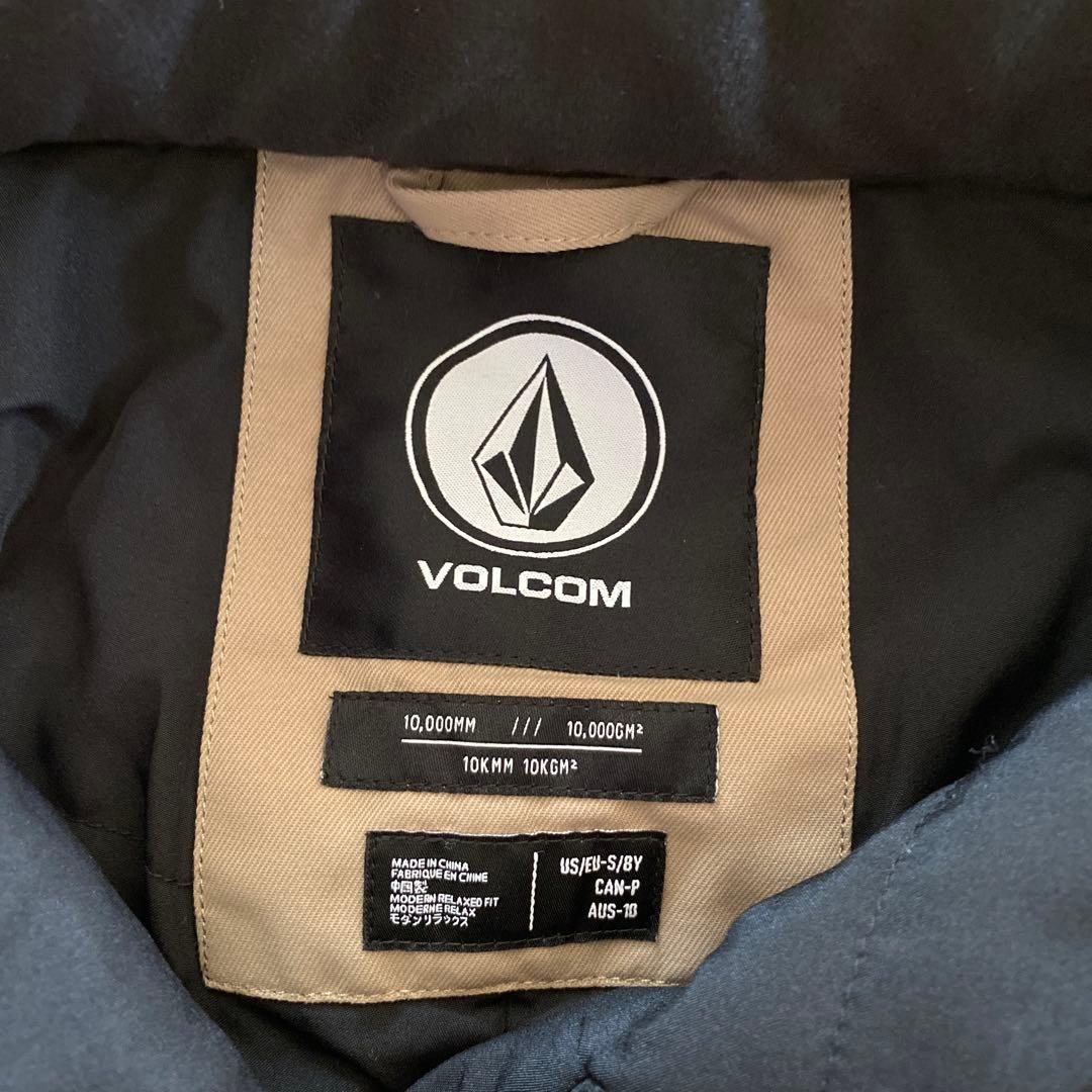 Ｓ　ボルコム　スキーウエア　上下　ブラック×ベージュ