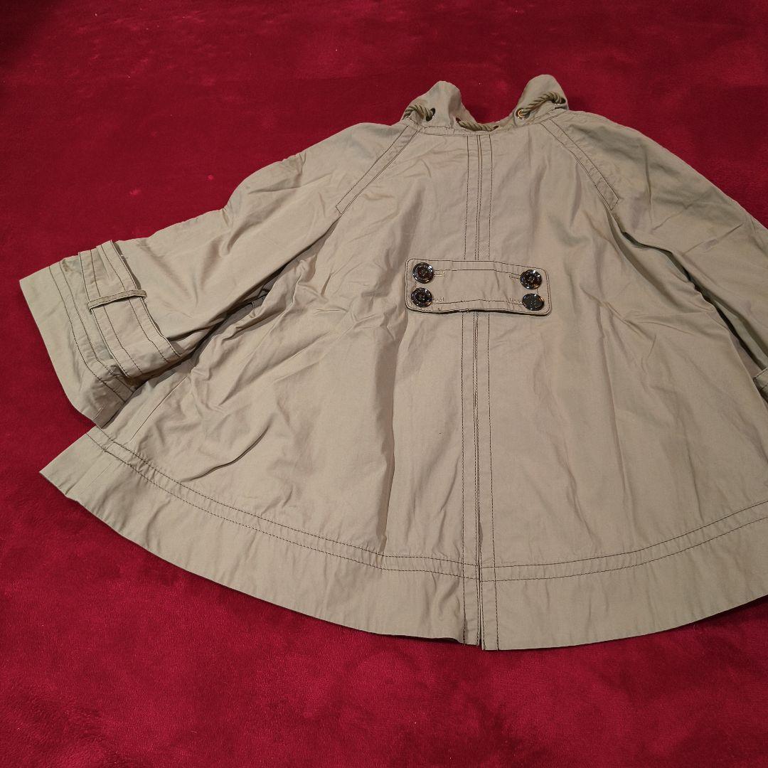 バーバリーロンドン　ブルーレーベル　ポンチョ　ケープジャケット３８