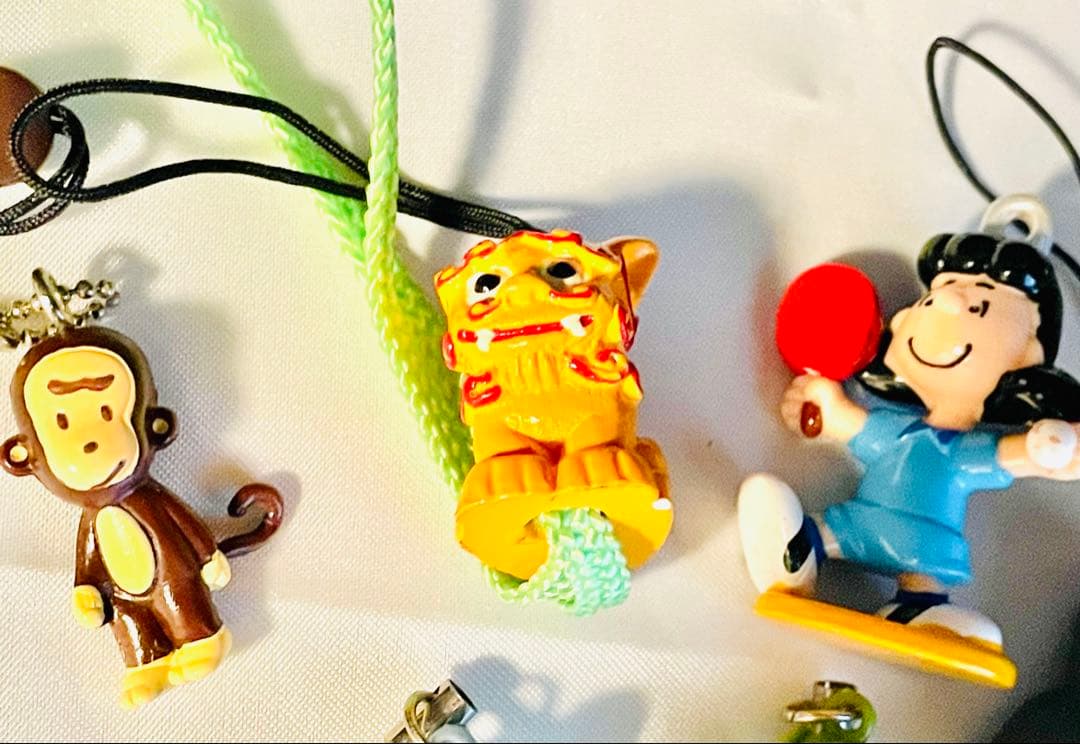 平成レトロ 携帯ストラップ セット キャラクターグッズ - メルカリ