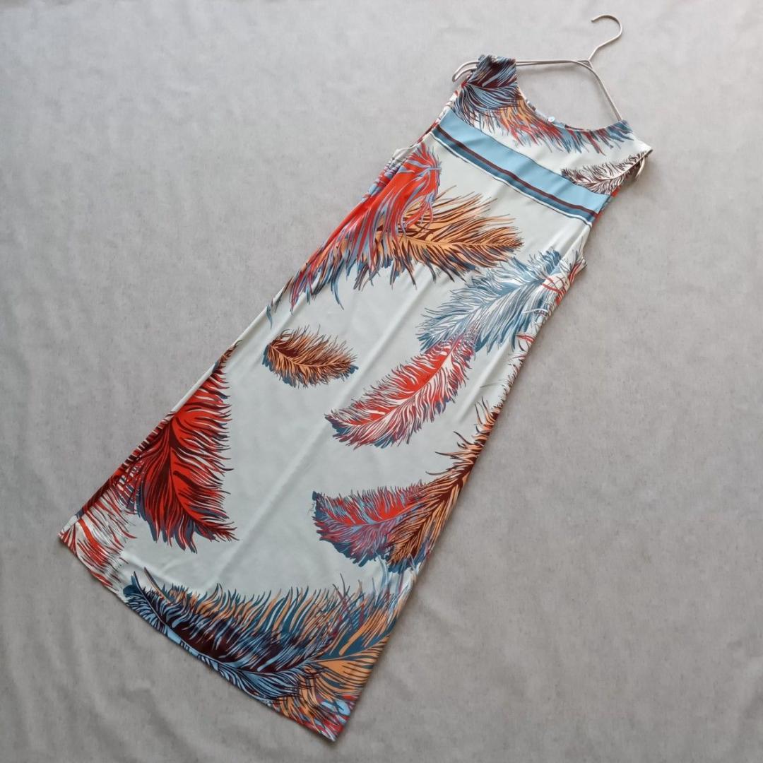 《美品★》EMILIO PUCCI　エミリオプッチ　ワンピース　羽　フェザー