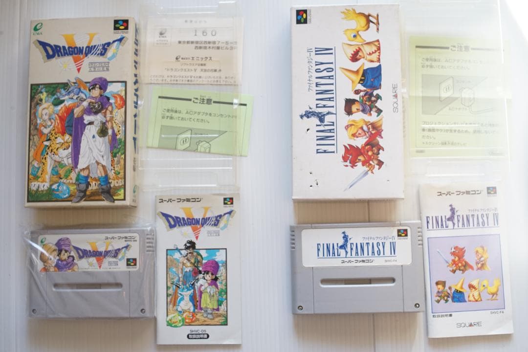 任天堂　スーパーファミコン本体、　ソフト8点　作動確認