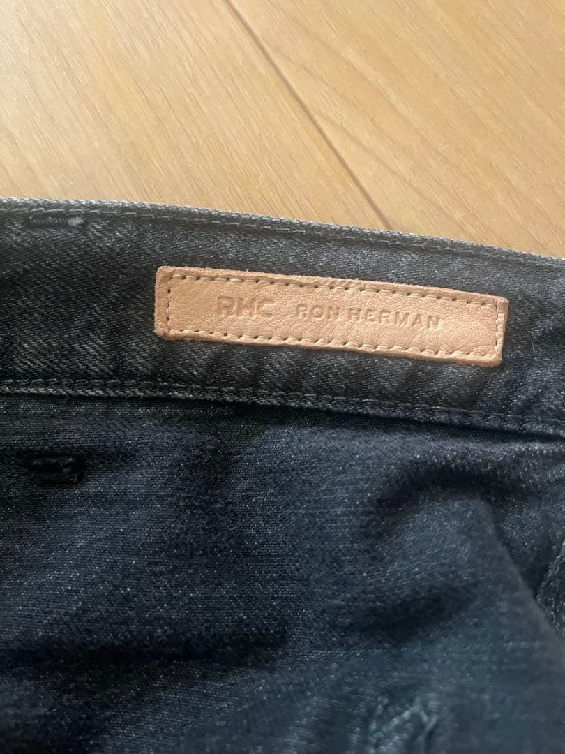 ロンハーマン☆アイザック デニムパンツ☆ブラックデニム☆RHC☆アール