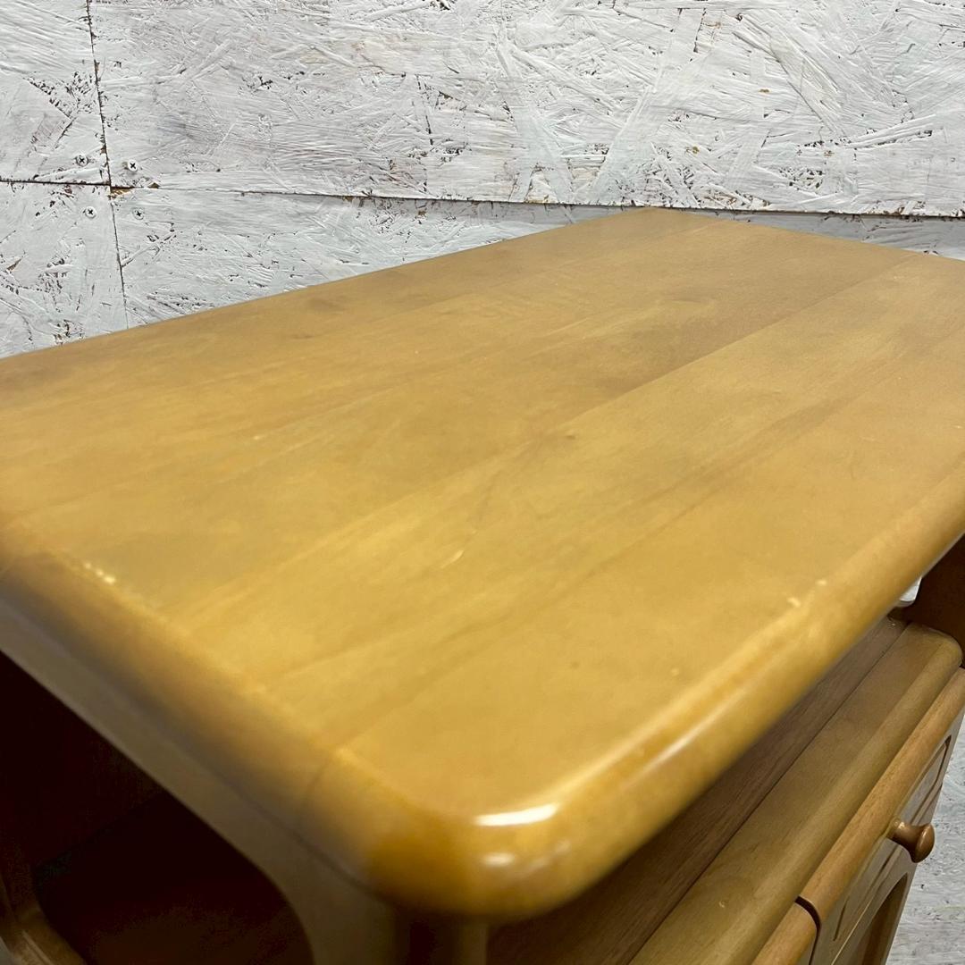 【カリモク】 karimoku 刈谷木工 キャビネット 電話台 A1030